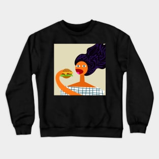 my Burger Crewneck Sweatshirt